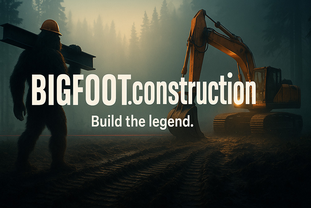 BIGFOOT.construction Build The Legend
