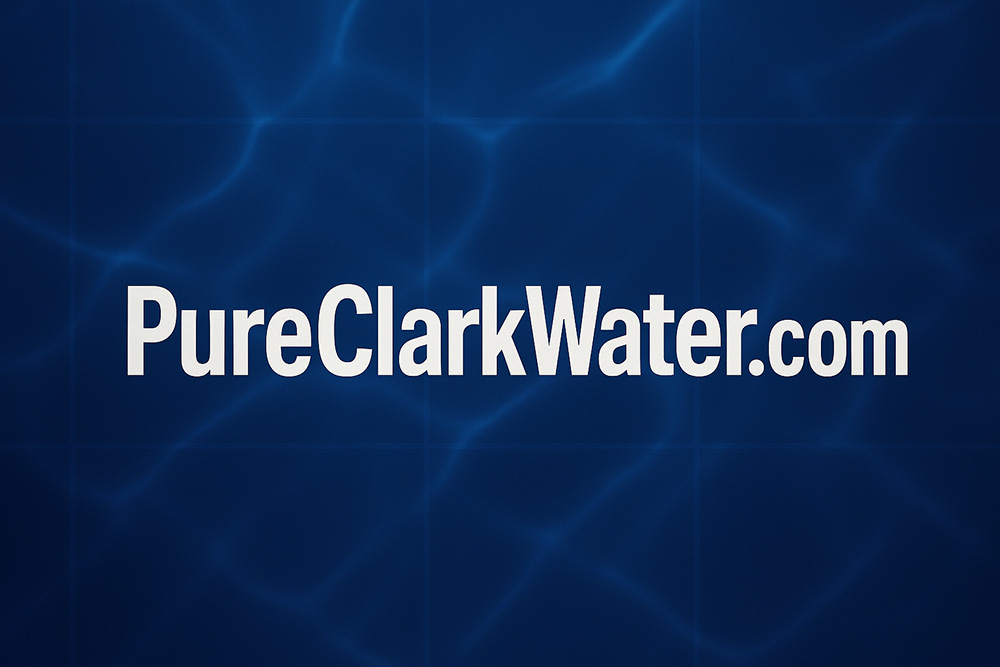 PureClarkWater.com Premium Geo Water Brand